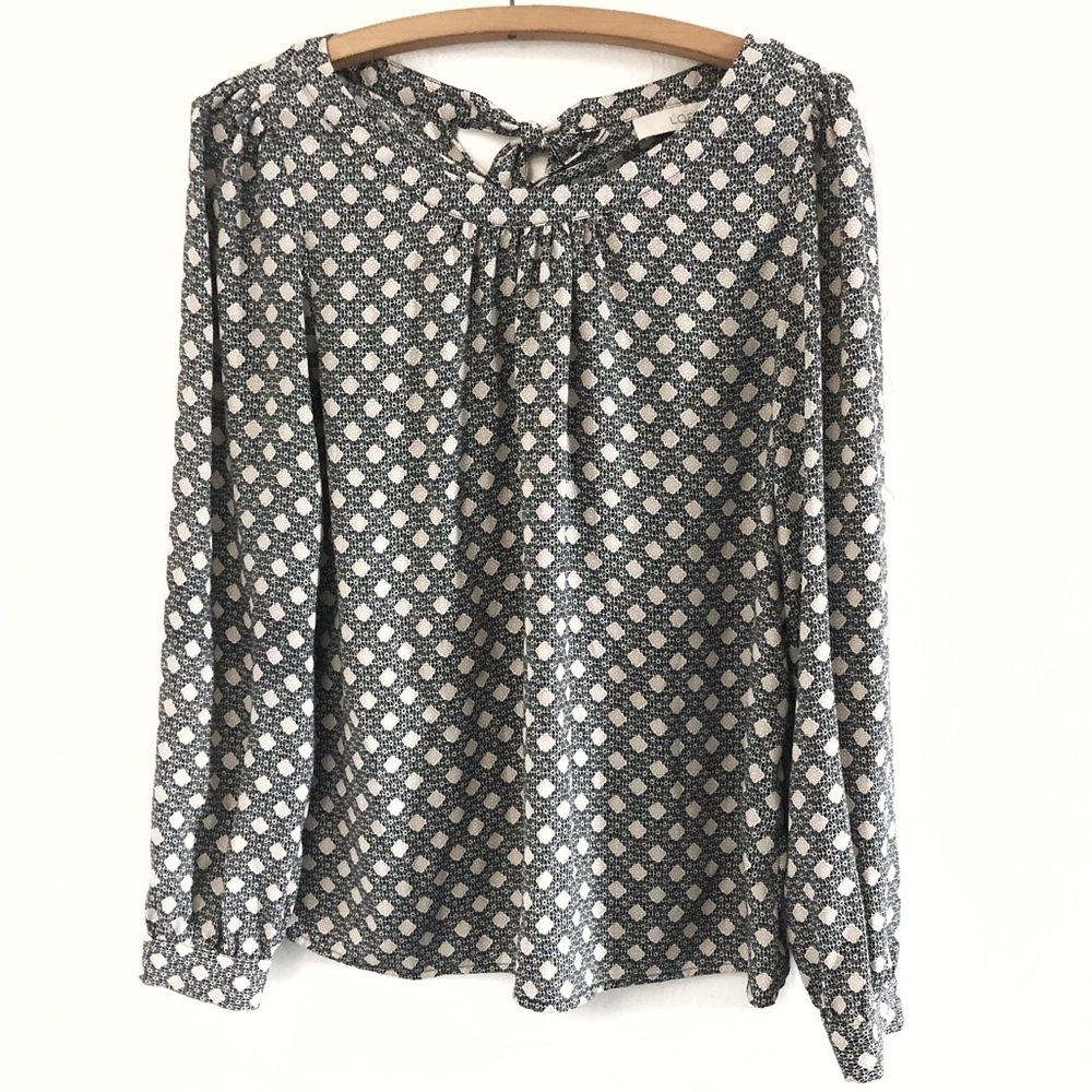 LOFT Long Sleeve Blouse Women’s Small